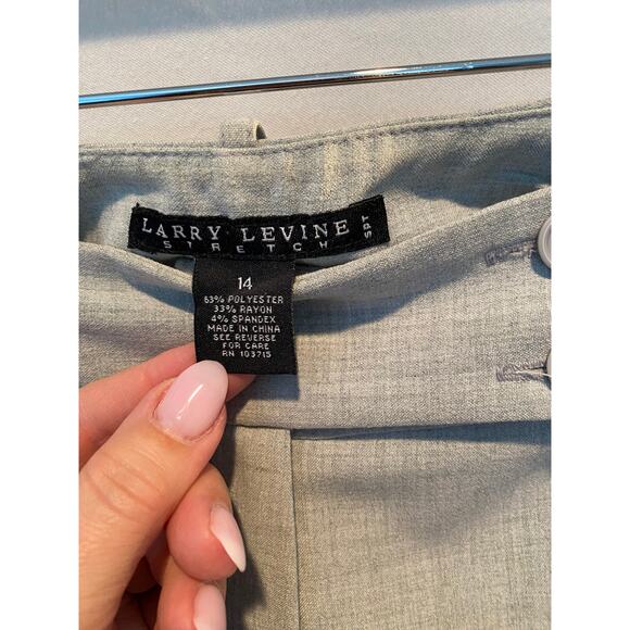 Women's Larry Levine Slacks Size 14 - Picture 4 of 5